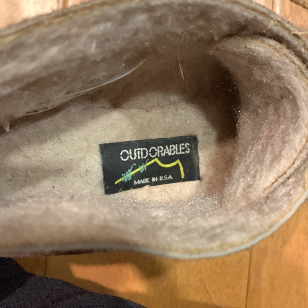Vintage sherpa lined ankle boots - Picture 2 of 14
